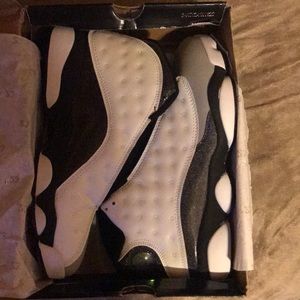 Air Jordan’s 13 Retro white/grey/month